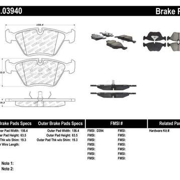 StopTech 95-99 BMW M3 / 01-07 M3 E46 / 89-93 M5 / 98-02 Z3 M, Auto-onderdelen, Remmen en Aandrijving, Ophalen of Verzenden, Nieuw
