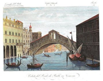 Italië - Venetië, Veneto; Zuccagni Orlandini - Veduta del, Nieuw