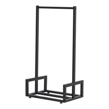 [en.casa] Brandhout Thisted rek houtopslag 50x35x95 cm metaa, Verzenden