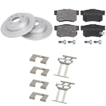 Voordeelpakket remschijven & remblokken Honda Stream 2.0 16V, Verzenden, Nieuw, Honda