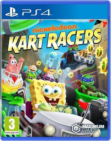 Nickelodeon Kart Racers PS4 Garantie & morgen in huis!, 1 speler, Ophalen of Verzenden, Zo goed als nieuw, Vanaf 3 jaar