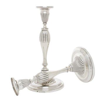 Robert Sharp - Kaarsenhouder (2) - .925 zilver - 28,5 cm
