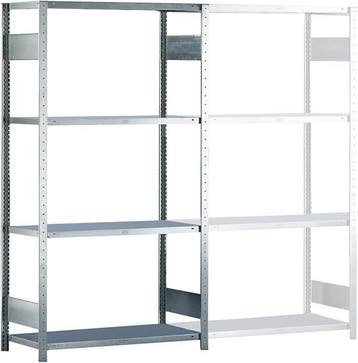 Meta clip legbordstelling 250x100x40 cm, gebruikt -, Ophalen of Verzenden