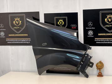 Opel Vivaro bj.2007 spatbord/voorscherm rechts voor zwart, Gebruikt, Voor, Opel, Spatbord