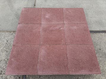 Veiling - 43,2 Betontegel Terra 40x40x4 Cm, Tuin en Terras, Nieuw