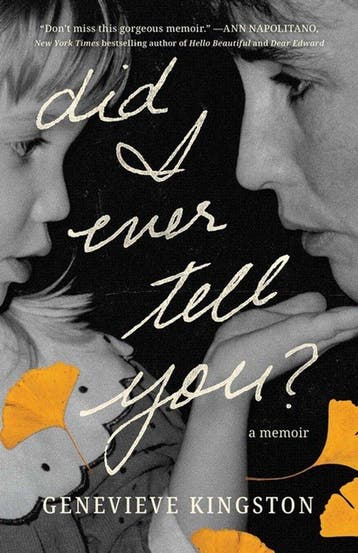 Did I Ever Tell You? - Genevieve Kingston 9781668006290, Verzenden, Gelezen, Genevieve Kingston