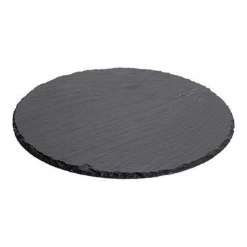 Serveerplateau | Rond | 0.8 kg | Leisteen | Ø30 cm, Verzenden