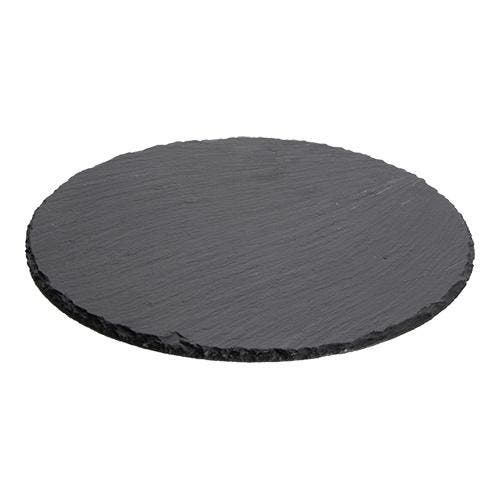 Serveerplateau | Rond | 0.8 kg | Leisteen | Ø30 cm, Zakelijke goederen, Horeca | Overige, Verzenden