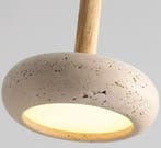 Travertijn Hanglamp – Moderne Natuursteen LED Binnenlamp, Verzenden, Nieuw