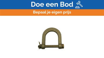 Bieden: JRC BP-0-58 Bronze Shackle Marine Hardware MPXP0023W, Ophalen of Verzenden, Nieuw