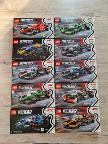 Lego Set - Speed Champions - 77242-77251, Nieuw