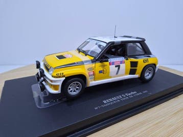 Universal Hobbies 1:18 - Modelauto - Renault 5 Turbo #7, Nieuw