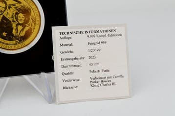 Koninkrijk Groot-Brittannië. Medal 2023 King Charles II -