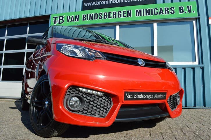 Aixam Brommobiel Coupe GTI | Microcar - Ligier - Scootmobiel, Auto's, Gebruikt, Met garantie (alle), Leder, Diesel