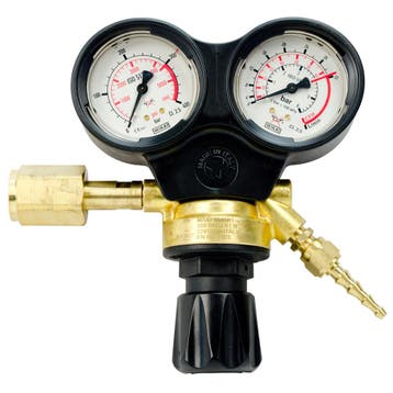 Reduceerventiel Argon/menggas 0-32 ltr/min 300bar Oxyturb..., Verzenden, Nieuw, Co2