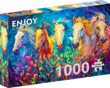 Bright Galloping Puzzel (1000 stukjes) | Enjoy Puzzle -, Hobby en Vrije tijd, Verzenden, Nieuw