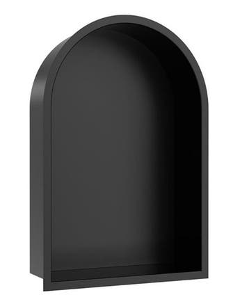 Wiesbaden Demis Inbouwnis - 30x45x10cm - rondboog - mat, Ophalen of Verzenden, Nieuw, Rvs, Bad