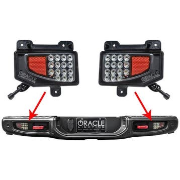 Oracle Rear Bumper LED Reverse Lights for Jeep Gladiator JT, Ophalen of Verzenden, Nieuw