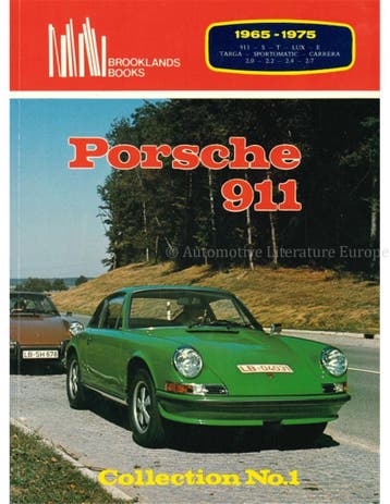 PORSCHE 911, 1965-1975 (BROOKLANDS, COLLECTION No.1), Boeken, Nieuw, Porsche, Author