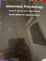 Custom Abnormal Psychology 9781408083130 David Barlow, Verzenden, Gelezen, David Barlow