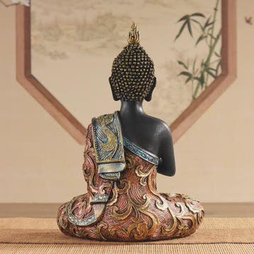 Zittende Boeddha Beeld - Religieus Kunstwerk & Decoratie voo, Verzenden, Nieuw in verpakking