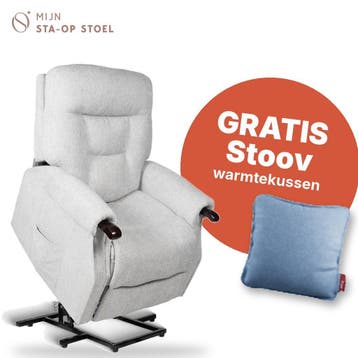 Columba I Elektrisch Sta-op stoel I Gratis Thuisdemonstratie, Huis en Inrichting, Nieuw, 75 tot 100 cm, Ophalen of Verzenden, Stof