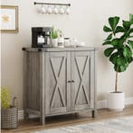 2-Deurs Farmhouse Buffetkast – Opbergkast 40×76×80 cm, Huis en Inrichting, Kasten | Overige, Verzenden, Nieuw