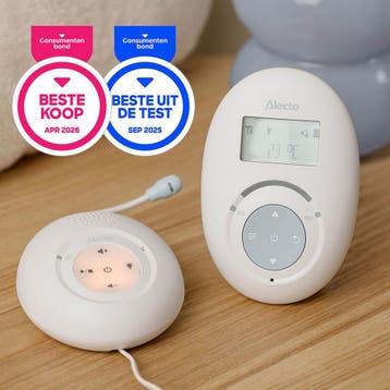 Babyfoon met nachtlampje - Slaapliedjes - Temperatuurmeting, Ophalen of Verzenden, Nieuw, Terugspreekfunctie
