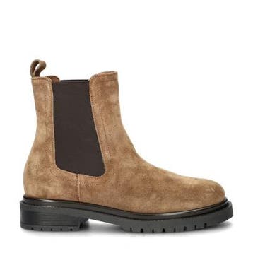 Nelson chelseaboots voor dames in het Bruin, Bruin, Verzenden, Lage of Enkellaarzen, Nieuw