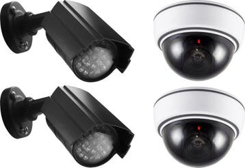 Alecto DC-KIT - Dummy Cameras 4 stuks - Diefstal Preventie, Verzenden, Zo goed als nieuw