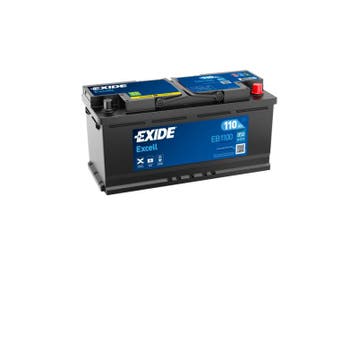Exide Excell accu | EB1100 | 12V 100Ah, Ophalen of Verzenden, Nieuw