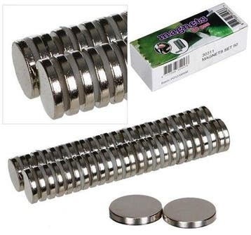 Corsagemagneet supersterk groter model set 50 stuks (25, Ophalen of Verzenden, Nieuw