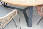 Basso dining tuintafel 160x75 cm teak Taste 4 Seasons, Tuin en Terras, Tuintafels, Ophalen of Verzenden, Nieuw