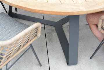 Basso dining tuintafel 160x75 cm teak Taste 4 Seasons, Tuin en Terras, Tuintafels, Ophalen of Verzenden, Nieuw