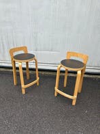 Artek - Kruk (2) - K65 - Birch - Artek-ontwerp krukken