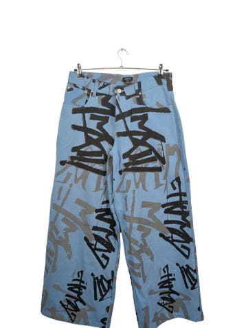 boohooMAN Jeans Heren maat W34 Blauw Vintage, Ophalen of Verzenden, Nieuw, BoohooMAN
