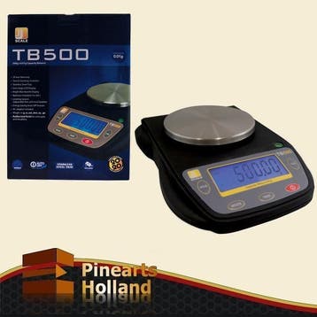 J-Scale TB500 Tafel Balans, Tafelweegschaal (500g x 0,01g), Ophalen of Verzenden, Nieuw, Precisieweegschaal, Minder dan 50 kg