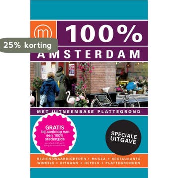 100% Amsterdam / 100% stedengidsen - Judith Zebeda, Boeken, Verzenden, Gelezen, Judith Zebeda