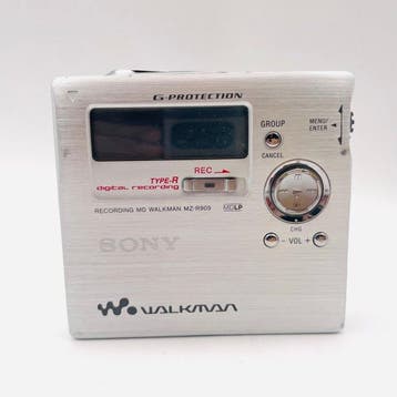Sony - MZ-R909 Portable MiniDisc Player/Recorder Walkman, Nieuw
