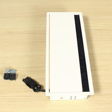 Bachmann inbouwmodule, wit, Overige plaatsen, Ophalen of Verzenden, Gebruikt, Bureau