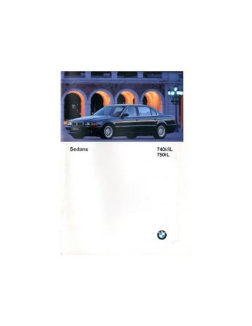 1997 BMW 7 SERIE BROCHURE ENGELS (USA), Nieuw, BMW, Author