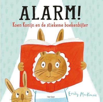 Alarm! Koen Konijn en de stiekeme boekenbijter / Koen Konijn, Verzenden, Zo goed als nieuw, Emily Mackenzie