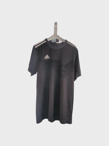 Adidas Sport T-shirt Heren maat  Grijs Vintage, Overige maten, Ophalen of Verzenden, Zo goed als nieuw, Adidas
