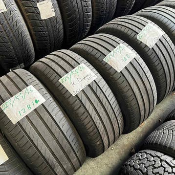 4 x Kleber 225-55-16 Zomerbanden 5,5mm, Gebruikt, 16 inch, Ophalen of Verzenden, Band(en)