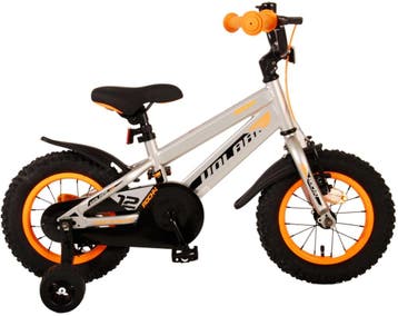 Volare Rocky Kinderfiets - Jongens - 12 inch - Grijs, Overige merken, Zijwieltjes, Nieuw, Ophalen of Verzenden