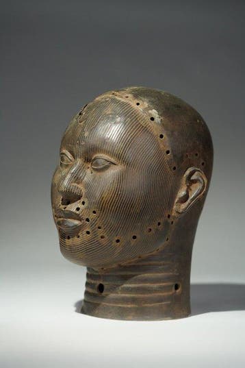 Een bronzen hoofd - Hoera! - Benin - Nigeria