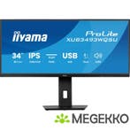Iiyama ProLite XUB3493WQSU-B6 34  UltraWide Quad HD 120Hz, Verzenden, Nieuw, Iiyama