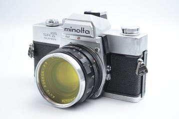 Minolta SR-T Super + Auto Rokkor-PF 1.8/55mm Single lens, Nieuw
