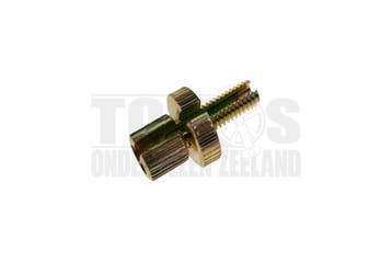 Kabelstelbout met sleuf M6x25mm universeel, Ophalen of Verzenden, Nieuw, Bollard