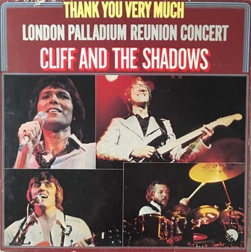 Cliff Richard And The Shadows - Thank You Very Much - London, Ophalen of Verzenden, Gebruikt